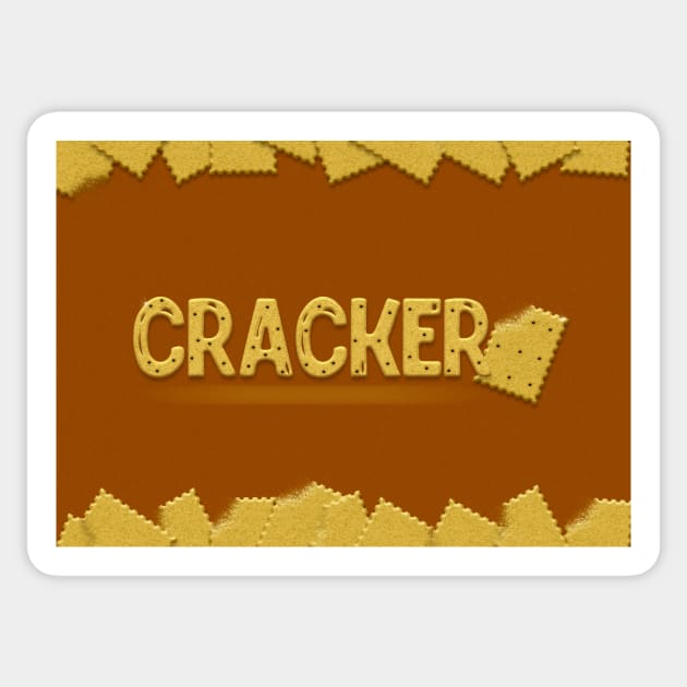 CRACKER Sticker by sad_kloun96